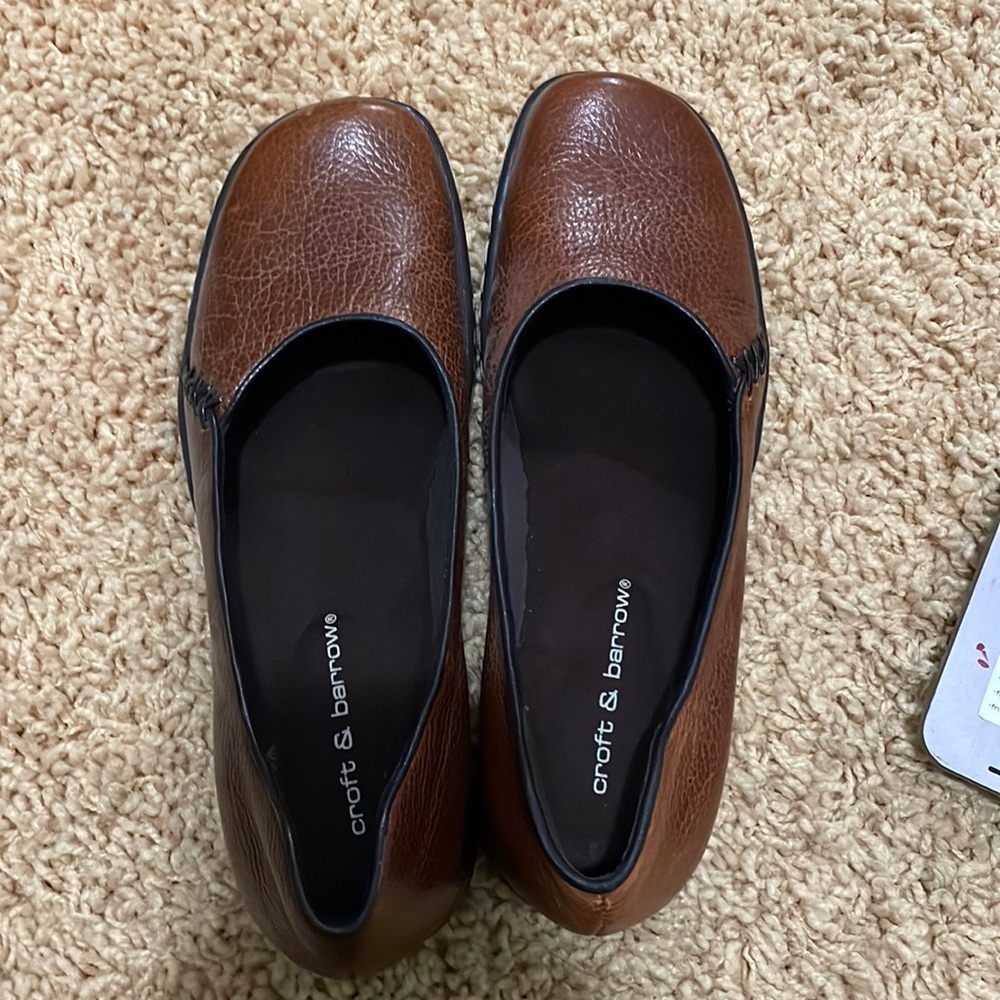 Croft and barrow brown shoes